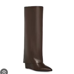 Madden Girl Dark Brown Tall Heeled Boots